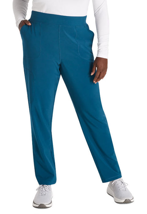 Picture of CK248 - Mid Rise Tapered Leg Pull-on Cargo Pant