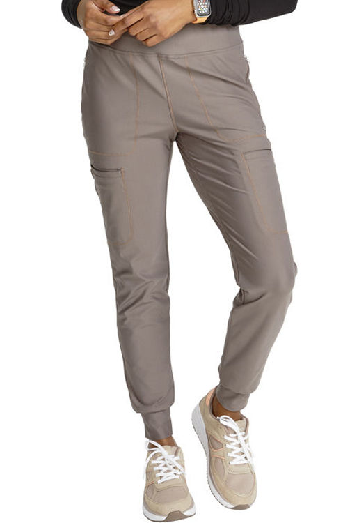 Picture of CK092 - Mid Rise Tapered Leg Drawstring Pant