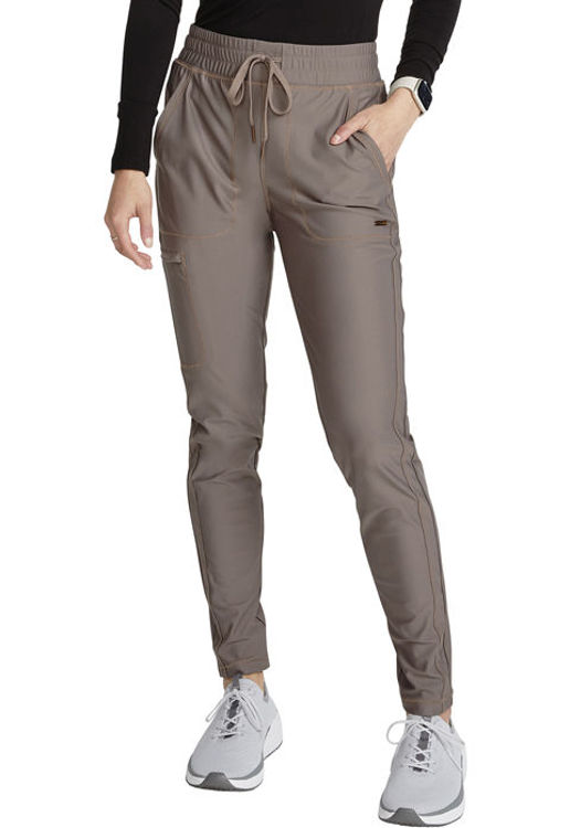 Picture of CK095 - Mid Rise Tapered Leg Drawstring Pant