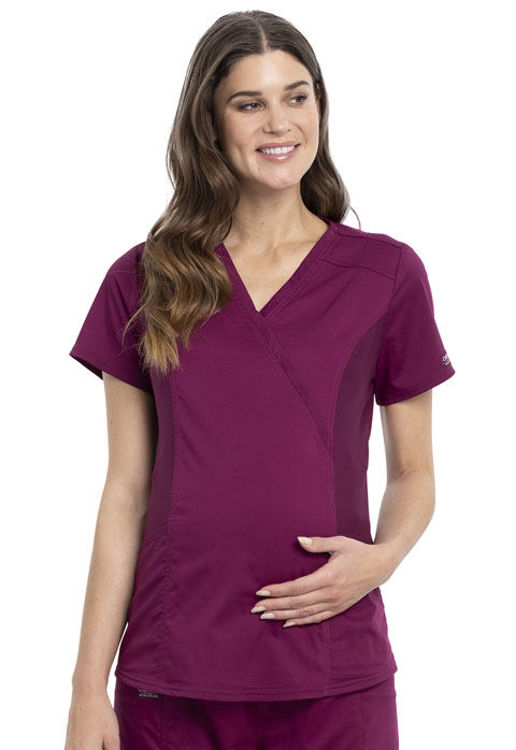 Picture of WW688 - Maternity Mock Wrap Top