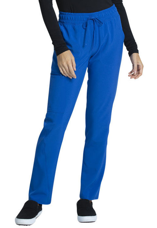 Picture of CKA184 - Mid Rise Drawstring Tapered Leg Pant
