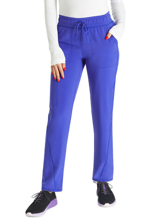 Picture of CKA184 - Mid Rise Drawstring Tapered Leg Pant