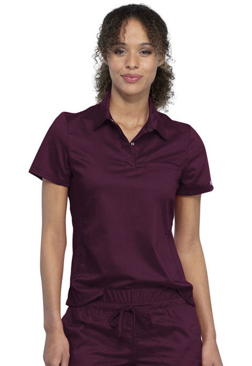 Picture of WW698 - Tuckable Snap Front Polo Shirt