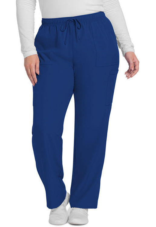 Picture of CK281 - Mid Rise Pull-on Slim Leg Cargo Pant