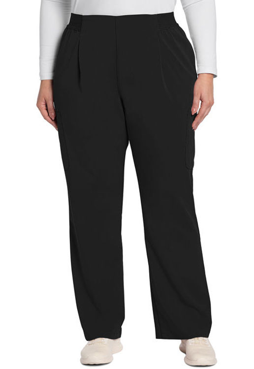 Picture of CK093 - Mid Rise Pull-On Moderate Flare Leg Pant