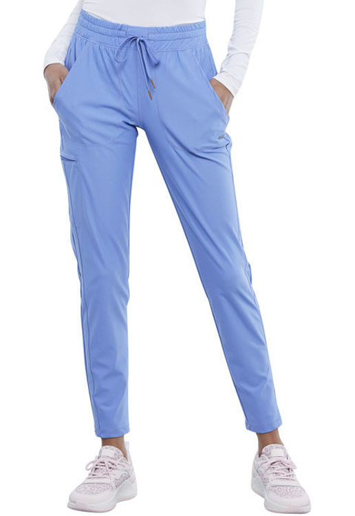 Picture of CK095 - Mid Rise Tapered Leg Drawstring Pant