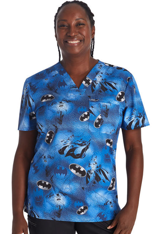 Picture of TF688 - Unisex Print V-Neck