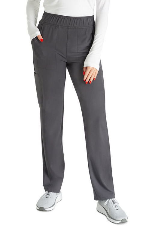 Picture of CKA101 - Mid Rise Pull-On Tapered Leg Cargo Pant