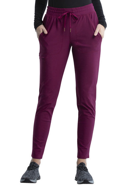 Picture of CK095 - Mid Rise Tapered Leg Drawstring Pant