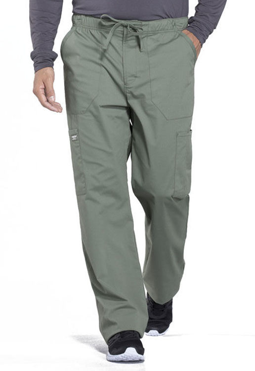 Picture of WW190 - Men's Tapered Leg Fly Front Cargo Pant