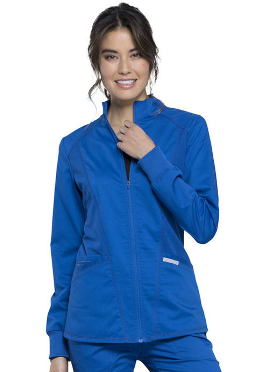 Picture of WW301 - Zip Front High-Low Jacket