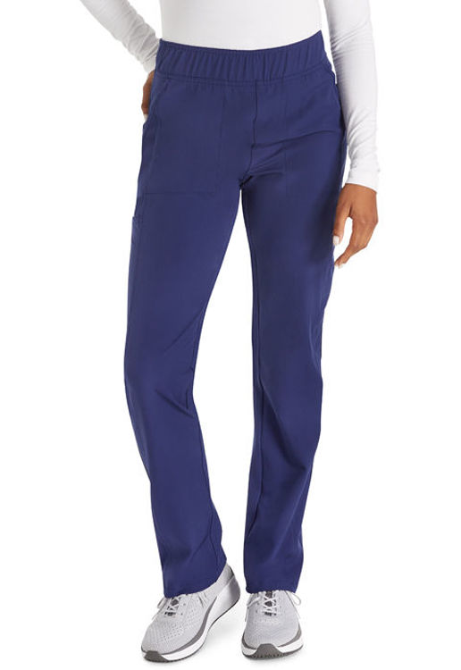 Picture of CKA101 - Mid Rise Pull-On Tapered Leg Cargo Pant