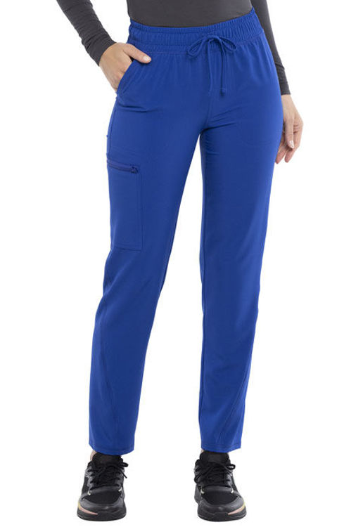 Picture of CKA184 - Mid Rise Drawstring Tapered Leg Pant