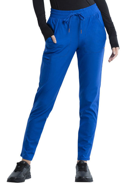 Picture of CK095 - Mid Rise Tapered Leg Drawstring Pant