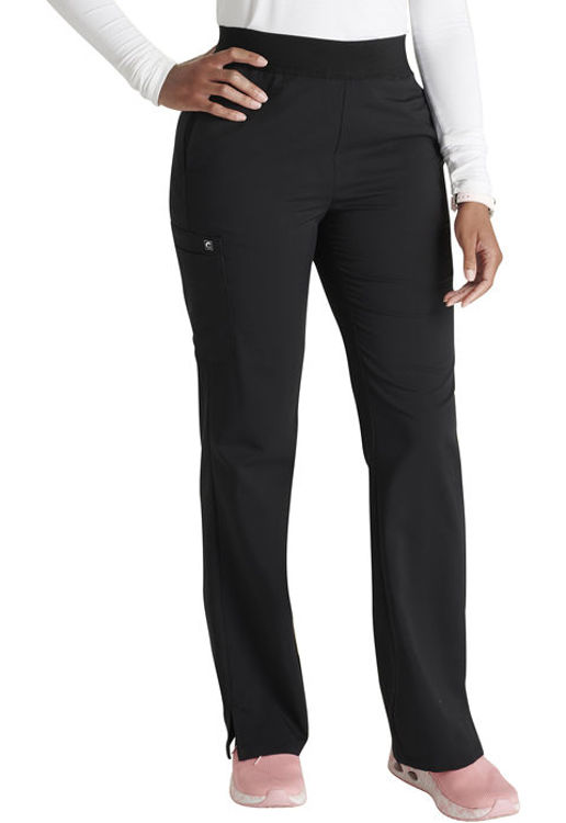 Picture of CK136 - Mid Rise Pull-on Straight Leg Pant