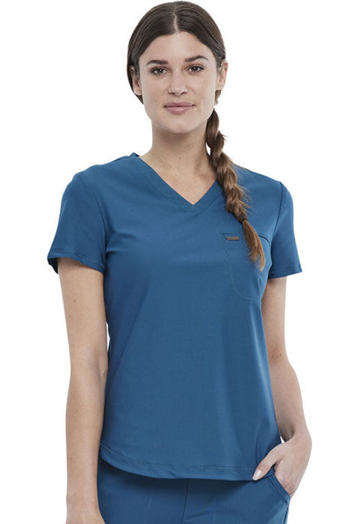 Picture of CK819 - Tuckable V-Neck Top