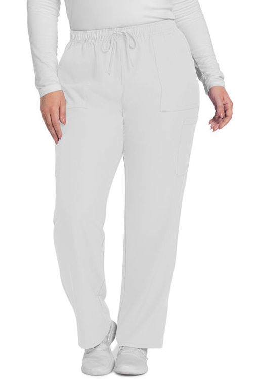 Picture of CK281 - Mid Rise Pull-on Slim Leg Cargo Pant