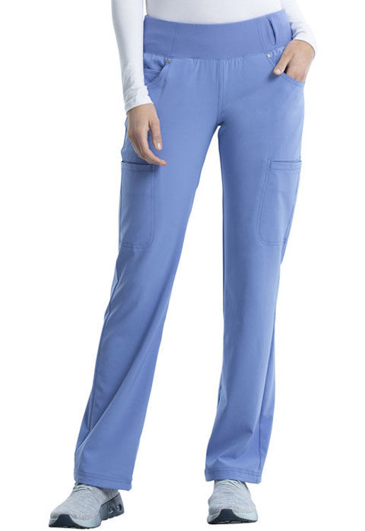 Picture of CK002 - Mid Rise Straight Leg Pull-on Pant