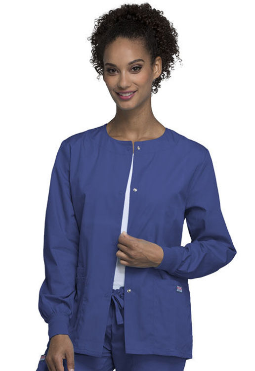 Picture of 4350 - Snap Front Warm-Up Jacket