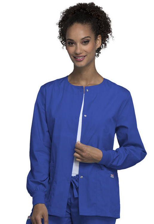 Picture of 4350 - Snap Front Warm-Up Jacket