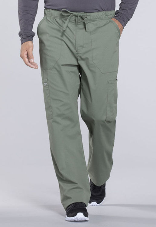 Picture of WW190 - Men's Tapered Leg Fly Front Cargo Pant