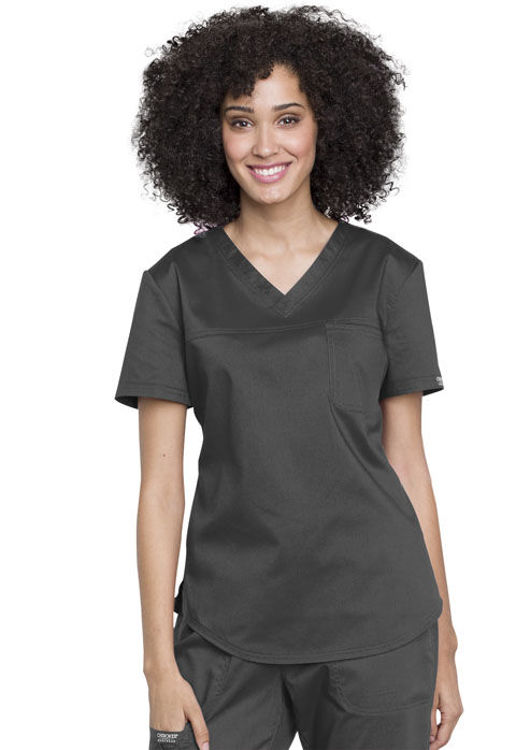 Picture of WW657 - Tuckable V-Neck O.R. Top