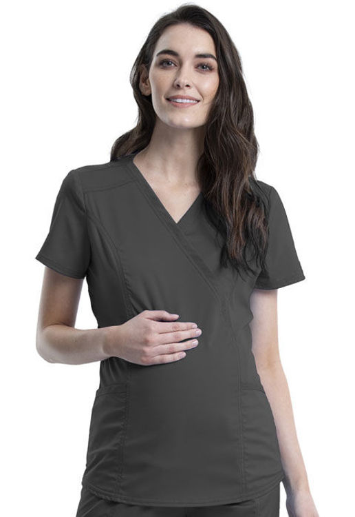 Picture of WW688 - Maternity Mock Wrap Top