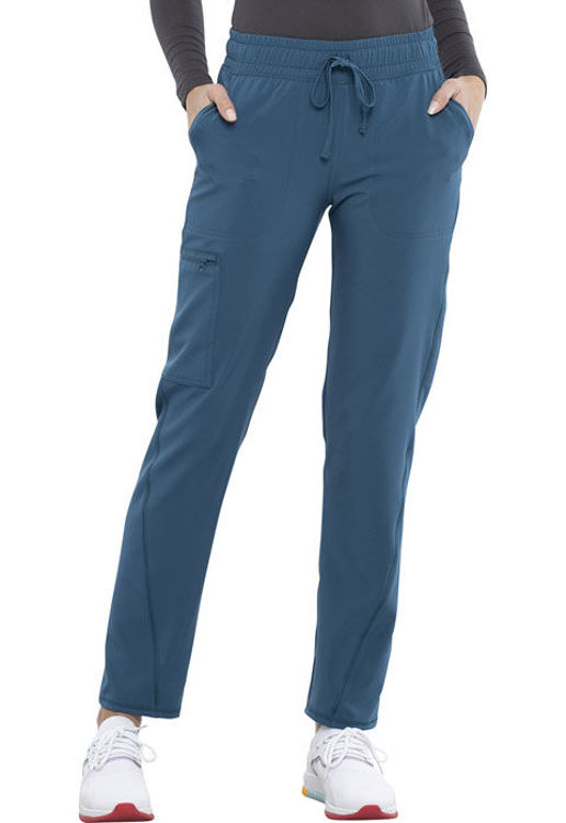 Picture of CKA184 - Mid Rise Drawstring Tapered Leg Pant