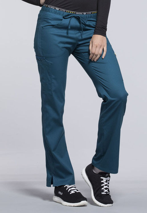 Picture of CK003 - Mid Rise Straight Leg Pull-on Pant