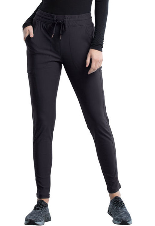 Picture of CK095 - Mid Rise Tapered Leg Drawstring Pant