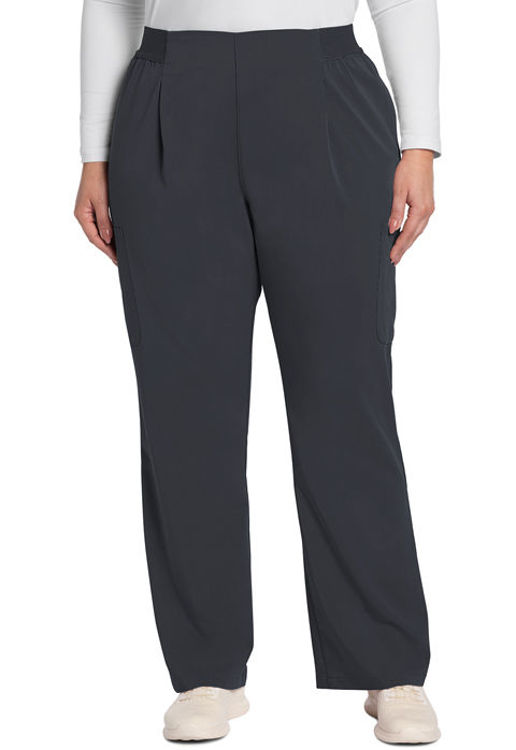 Picture of CK093 - Mid Rise Pull-On Moderate Flare Leg Pant