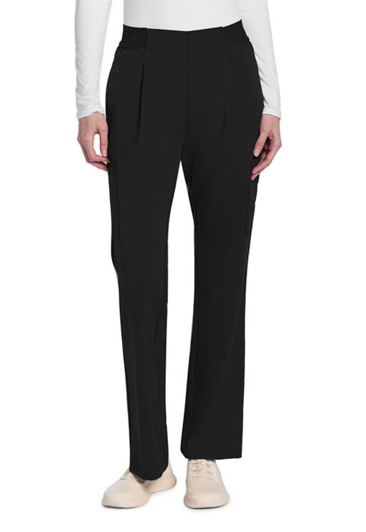 Picture of CK093 - Mid Rise Pull-On Moderate Flare Leg Pant