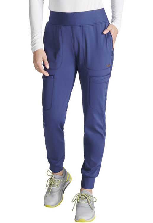 Picture of CK092 - Mid Rise Tapered Leg Drawstring Pant