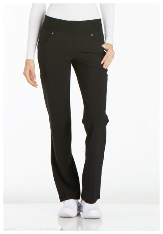 Picture of CK002 - Mid Rise Straight Leg Pull-on Pant