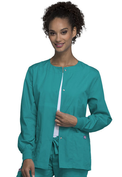 Picture of 4350 - Snap Front Warm-Up Jacket