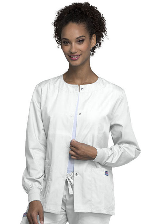 Picture of 4350 - Snap Front Warm-Up Jacket