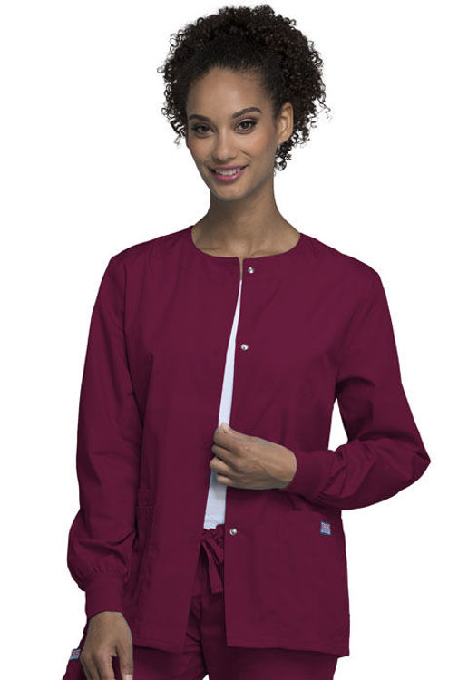 Picture of 4350 - Snap Front Warm-Up Jacket