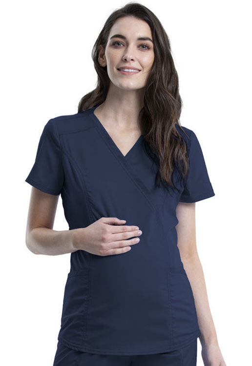 Picture of WW688 - Maternity Mock Wrap Top