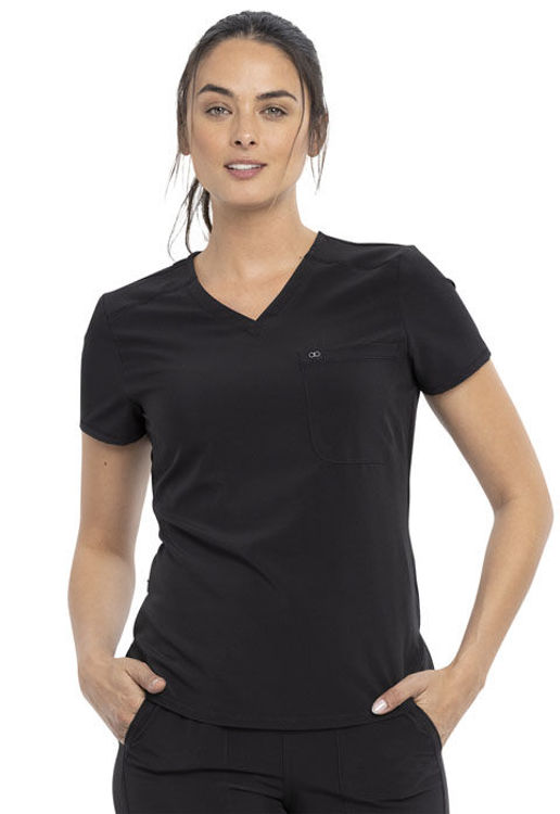 Picture of CKA690 - Tuckable V-Neck Top