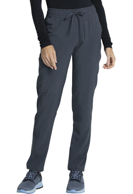 Picture of CKA184 - Mid Rise Drawstring Tapered Leg Pant