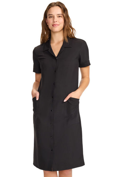 Picture of CK512 - Women's Button Front Dress