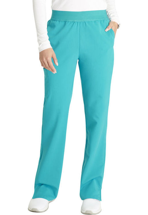 Picture of CK136 - Mid Rise Pull-on Straight Leg Pant