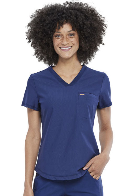 Picture of CK819 - Tuckable V-Neck Top