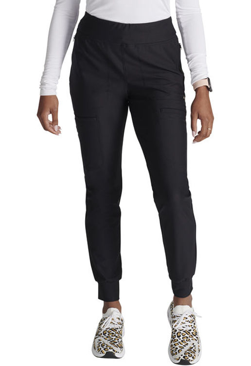 Picture of CK092 - Mid Rise Tapered Leg Drawstring Pant