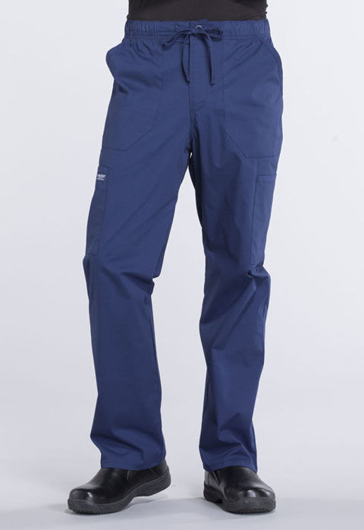 Picture of WW190 - Men's Tapered Leg Fly Front Cargo Pant