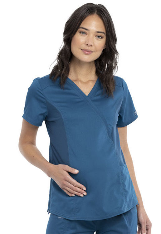 Picture of WW688 - Maternity Mock Wrap Top