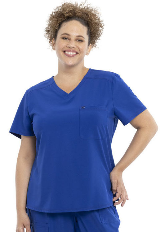 Picture of CKA690 - Tuckable V-Neck Top