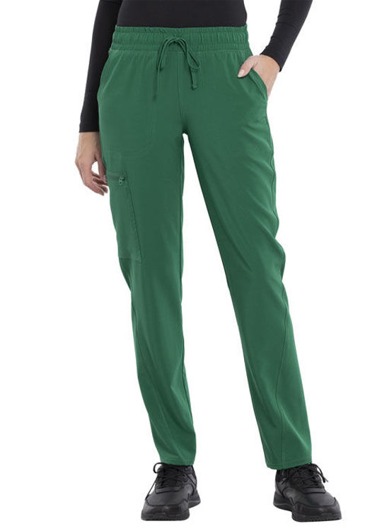 Picture of CKA184 - Mid Rise Drawstring Tapered Leg Pant