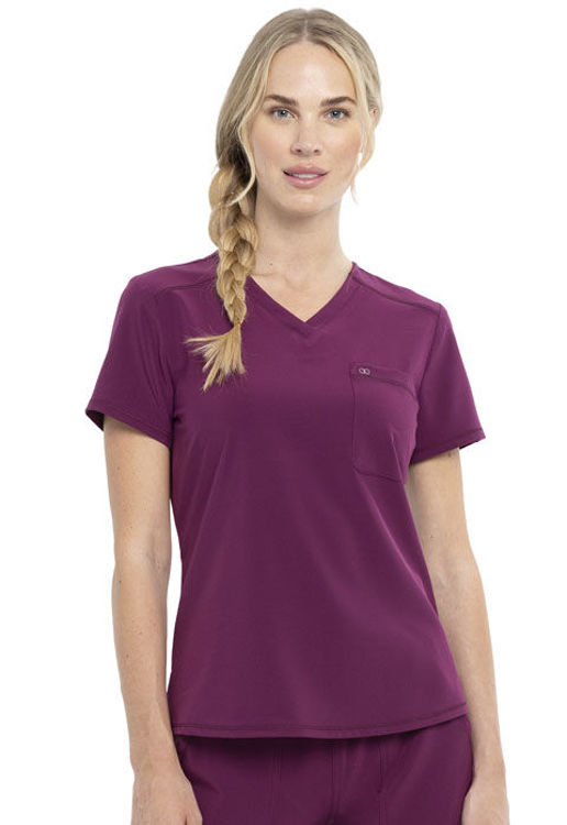 Picture of CKA690 - Tuckable V-Neck Top