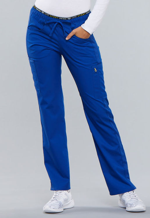 Picture of CK003 - Mid Rise Straight Leg Pull-on Pant